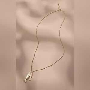 J. Jill By The Sea 🐠 🐟 Gold Fish Necklace